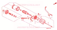 STARTMOTOR voor Honda SHADOW VT 750 SPIRIT D 2006