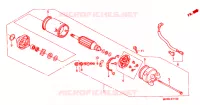 STARTMOTOR voor Honda SHADOW VT 750 SPIRIT D 2005