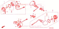 KNIPPERLICHT voor Honda SHADOW VT 750 SPIRIT D 2005