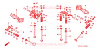 NOKKENAS/KLEP voor Honda SHADOW VT 750 SPIRIT D 2005