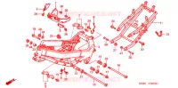 FRAME CHASSIS voor Honda VTR 1000 FIRE STORM 2003