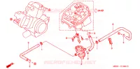 REGELKLEP LUCHTINJECTIE voor Honda VTR 1000 FIRE STORM 2003