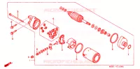 STARTMOTOR voor Honda VTR 1000 FIRE STORM 2003