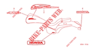 EMBLEEM/STREEP voor Honda VTX 1300 C 2004