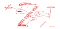 EMBLEEM/STREEP voor Honda VTX 1300 C 2006