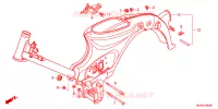 FRAME CHASSIS voor Honda LITTLE CUB 50 WITH CELL 2017