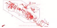 GASKLEP HUIS voor Honda LITTLE CUB 50 WITH CELL 2017