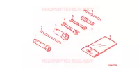 GEREEDSCHAP voor Honda LITTLE CUB 50 WITH CELL 2017