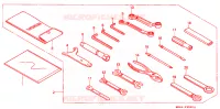 GEREEDSCHAP voor Honda VALKYRIE 1500 F6C TOURER 1998
