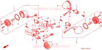 KNIPPERLICHT voor Honda VALKYRIE 1500 F6C TOURER 1998
