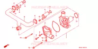 WATERPOMP voor Honda VALKYRIE 1500 F6C TOURER 1998