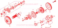 PRIMAIRE VERSNELLING voor Honda VALKYRIE 1500 F6C TOURER 1998