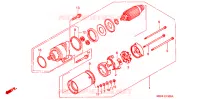 STARTMOTOR voor Honda VALKYRIE 1500 F6C TOURER 1998