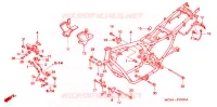 FRAME CHASSIS voor Honda CB 750 NIGHTHAWK 2003