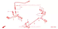 REMPEDAAL/SCHAKELPEDAAL voor Honda CBR 600 F4 2001