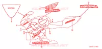 STICKERS voor Honda CBR 600 F4 2001