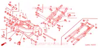 FRAME CHASSIS voor Honda CBR 600 F4 2003