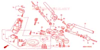 HENDEL PIJP/BOVENSTE BRUG/ STURING STANG voor Honda CBR 600 F4 2003