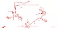 REMPEDAAL/SCHAKELPEDAAL voor Honda CBR 600 F4 2003