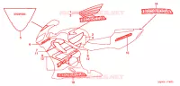 STICKERS voor Honda CBR 600 F4 2003