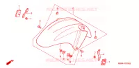 VOORSPATBORD voor Honda CBR 600 F4 2003