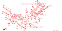 FRAME CHASSIS voor Honda CBR 600 F4 2005