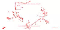 REMPEDAAL/SCHAKELPEDAAL voor Honda CBR 600 F4 2005