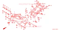 FRAME CHASSIS voor Honda CBR 600 F4i 2006