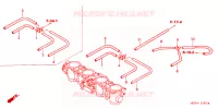 GASKLEP HUIS voor Honda CBR 600 F4i 2006