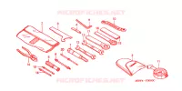 GEREEDSCHAP voor Honda CBR 600 F4i 2006