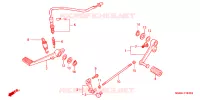 REMPEDAAL/SCHAKELPEDAAL voor Honda CBR 600 F4i 2006