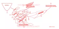 STICKERS voor Honda CBR 600 F4i 2006