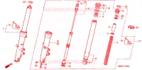 VOOR VORK voor Honda CBR 600 F4i 2006