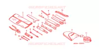 GEREEDSCHAP voor Honda CBR 600 F4 1999