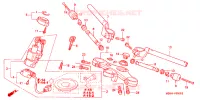 HENDEL PIJP/BOVENSTE BRUG/ STURING STANG voor Honda CBR 600 F4 1999