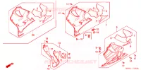 ONDER KAP voor Honda CBR 600 F4 1999