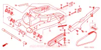 ACHTERBRUG voor Honda CBR 600 RR 2006