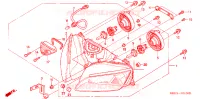 KOPLAMP voor Honda CBR 600 RR 2006