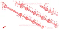 VERSNELLINGSBAK voor Honda CBR 600 RR 2006