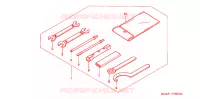 GEREEDSCHAP voor Honda CG 125 TITAN KICK 2003