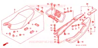 ZADEL voor Honda CG 125 TITAN KICK 2003