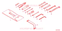 GEREEDSCHAP voor Honda GL 1800 GOLD WING NAVI AIRBAG 2014