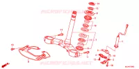 STURING STANG/BOVENSTE BRUG voor Honda GL 1800 GOLD WING NAVI AIRBAG 2014