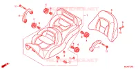 ZADEL voor Honda GL 1800 GOLD WING NAVI AIRBAG 2014