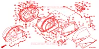 ZADELTAS voor Honda GL 1800 GOLD WING NAVI AIRBAG 2014