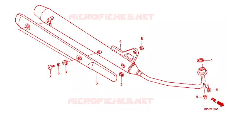 UITLAATDEMPER Honda MOTO 110 CUB 2016  NBC110BNG