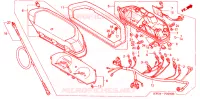 COMBINATIEMETER voor Honda NX 250 1990
