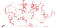 GAS RECYCLINGSYSTEEM voor Honda NX 250 1990