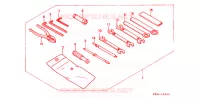 GEREEDSCHAP voor Honda NX 250 1990