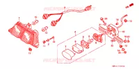 ACHTERLICHT voor Honda RC45 RVF 750 1994